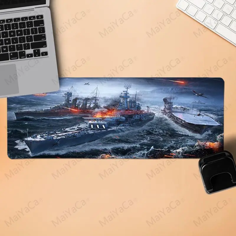 

MaiYaCa High Quality World of Warships Gaming Mouse Pad Large Mouse Pad Gamer Big Mouse Mat Computer Mousepad Rubber mousepad