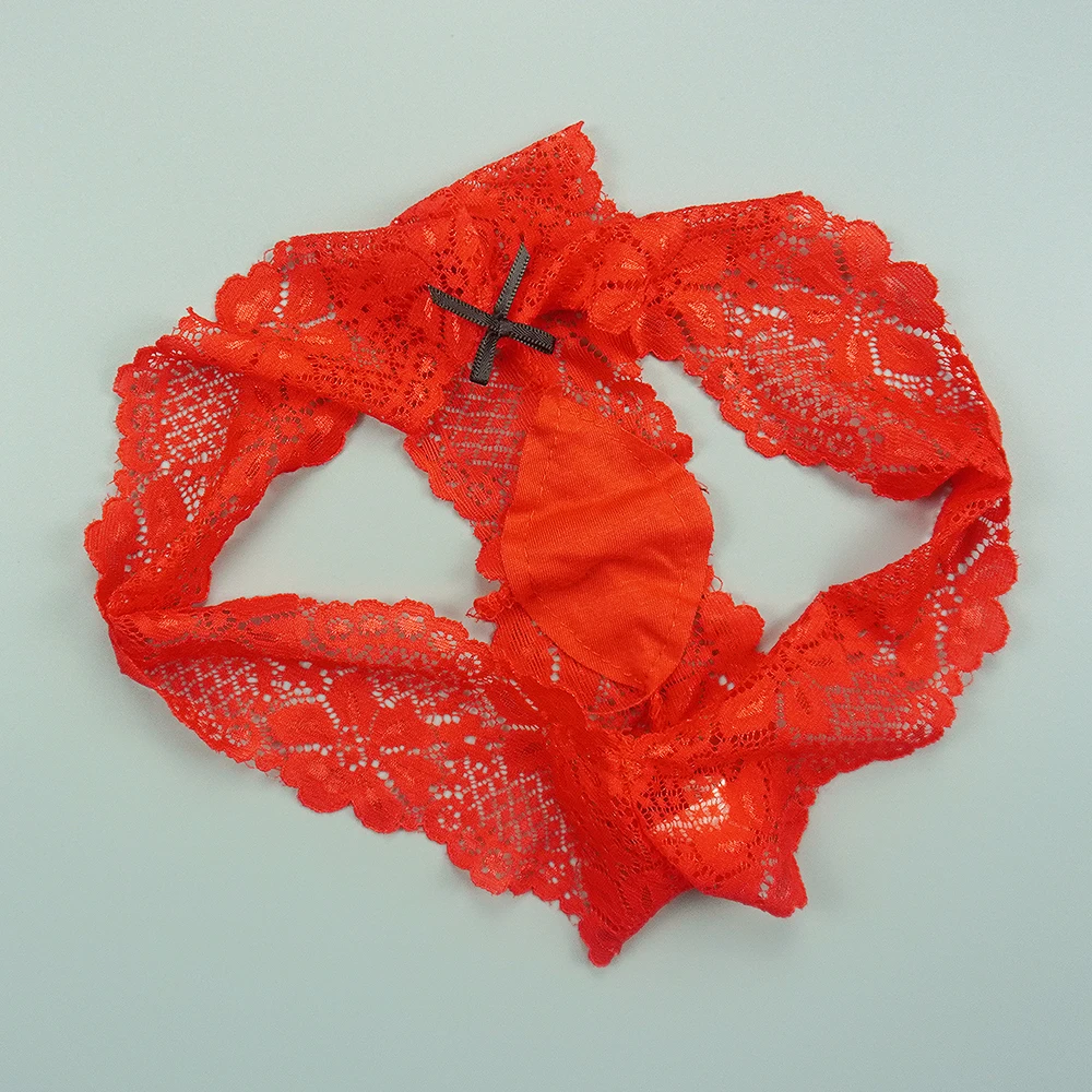 Для женщин кружевные стринги супер сексуальные выдалбливают Нижнее белье