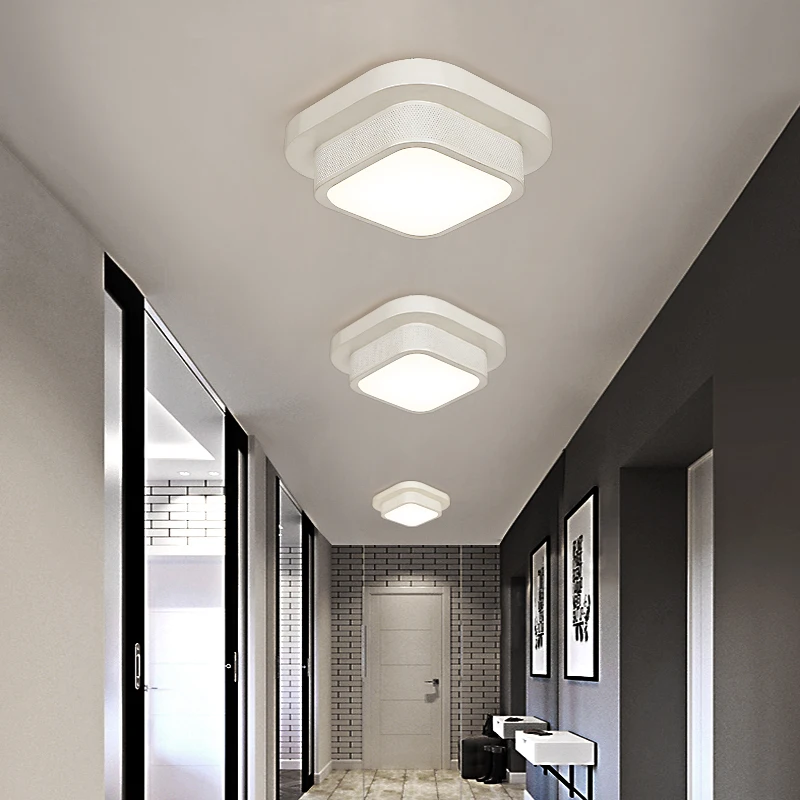 Современный простой светодиодный потолочный светильник с дистанционным