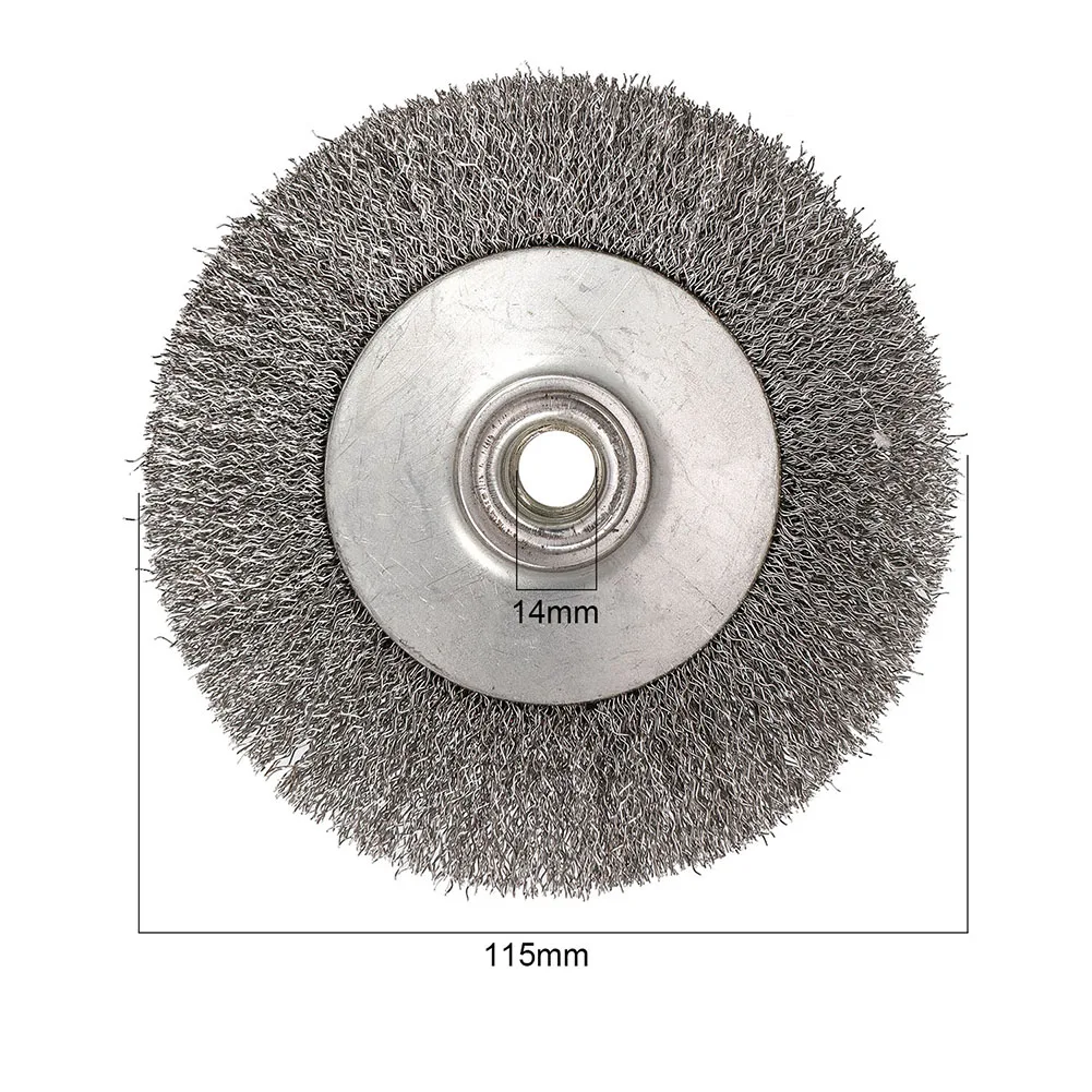 

4.5 Inch Wire Wheel Brush 115mm Twisted Knot Wire Brushes For Angle Grinder