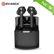 GVANCA T11 Wireless Bluetooth Headphones V5.0 Touch Control Earphones Stereo HD talking with 800mAh battery