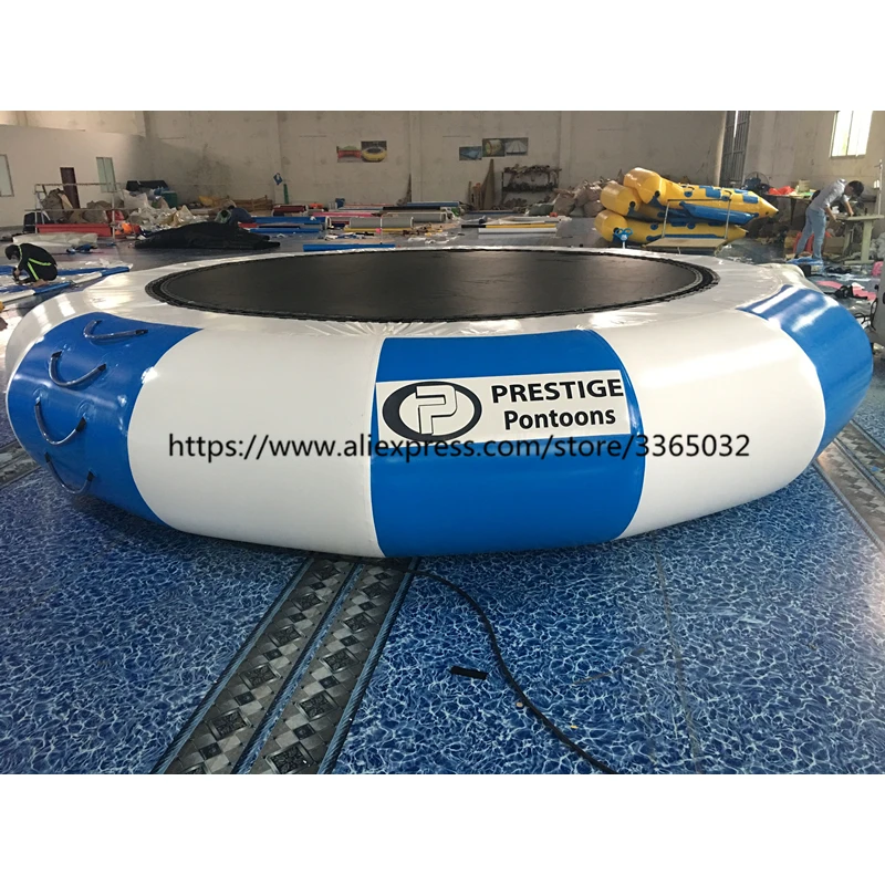 Надувной водный батут диаметром 3 м для прыжков плавающий парка распродажа