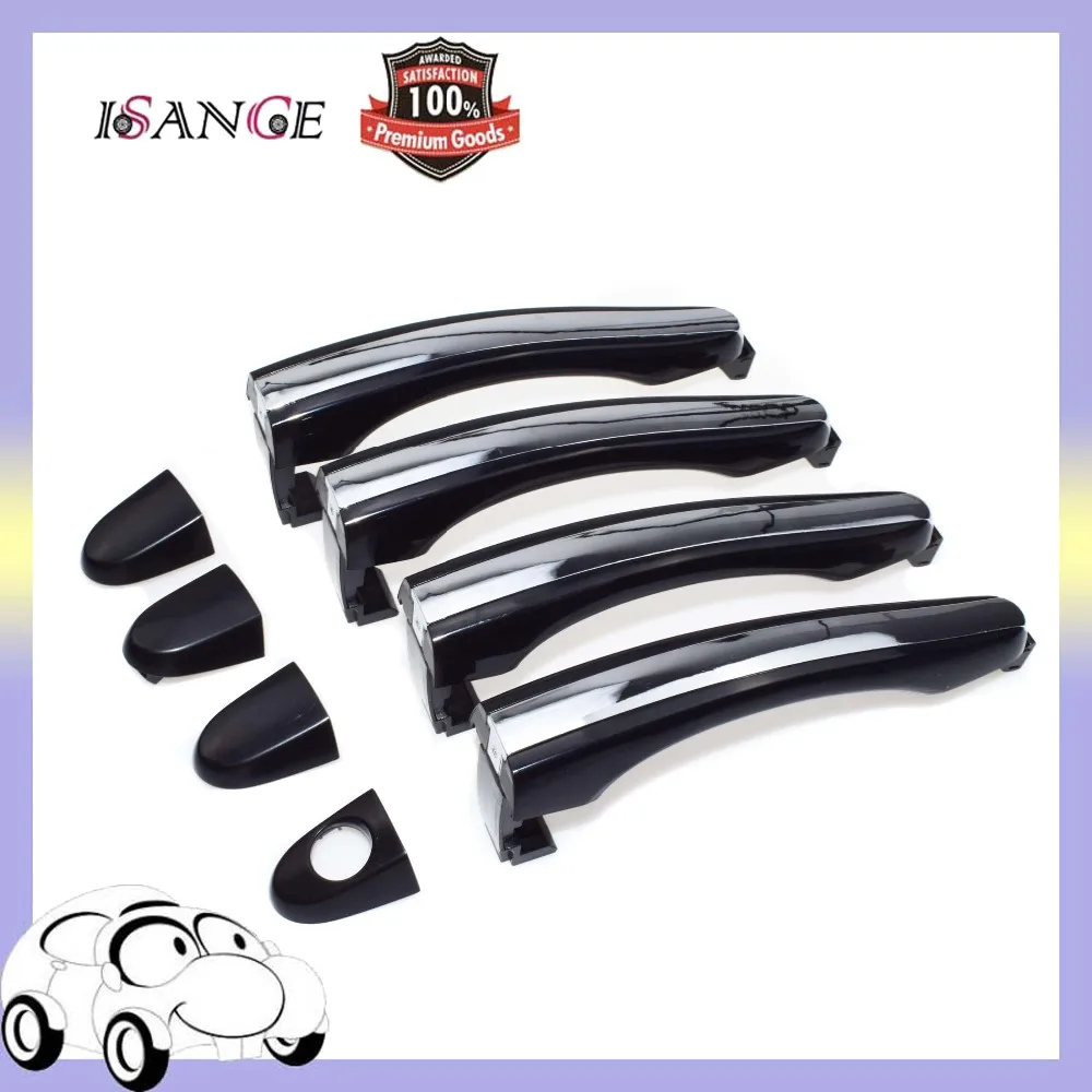 ISANCE 4 шт наружная дверная ручка Передняя и задняя Левая Правая для Hyundai Azera 2006 2011 OE