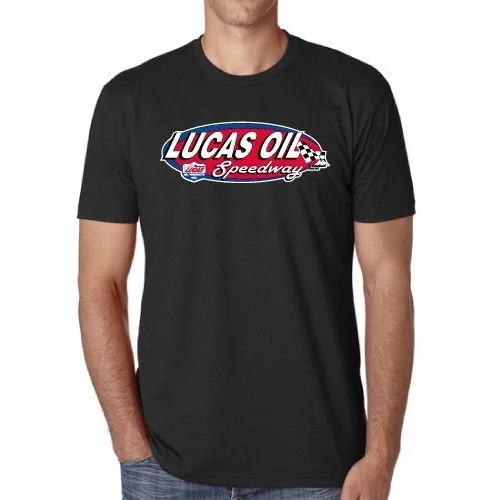 Gift T Shirt Lucas Oil Speedway Car Short Sleeve Men'S T-Shirt