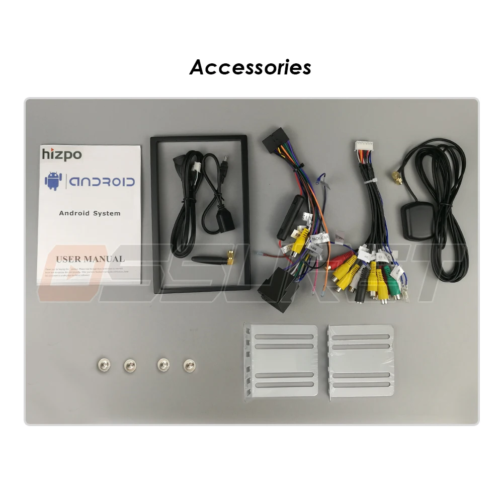 Android 9 0 in Dash 7 дюймов GPS автомобильный стерео Универсальный двойной Din