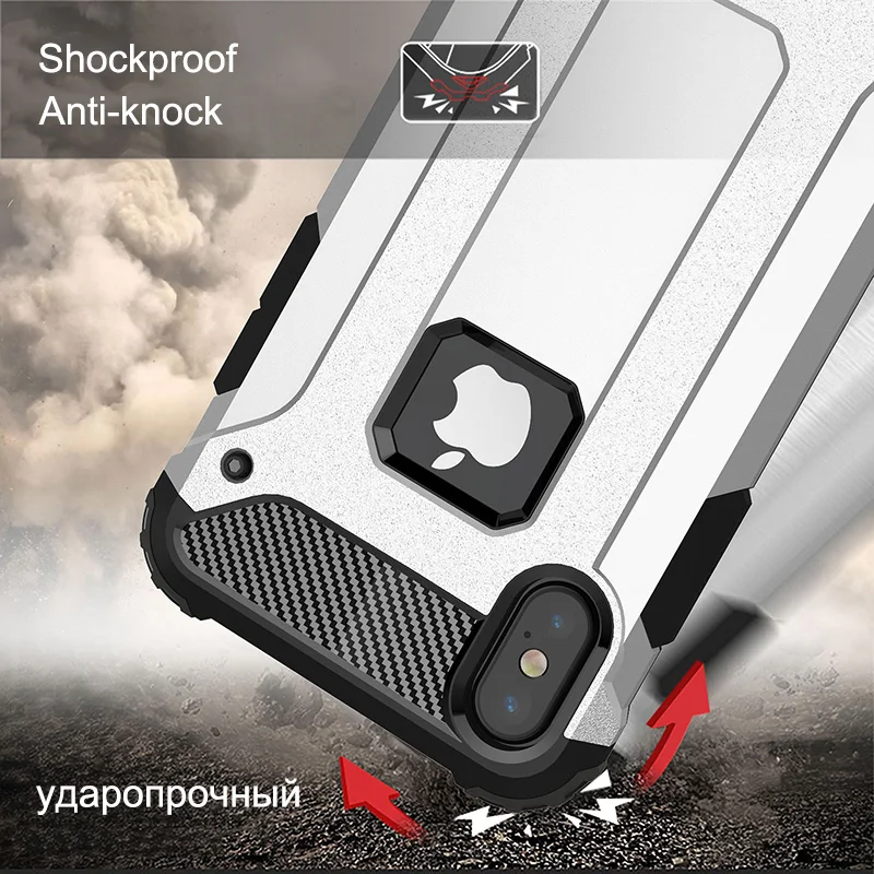 Роскошный противоударный чехол для iPhone XS Max XR X 8 7 6 5 s 5S 6s plus 6plus 7plus 8plus
