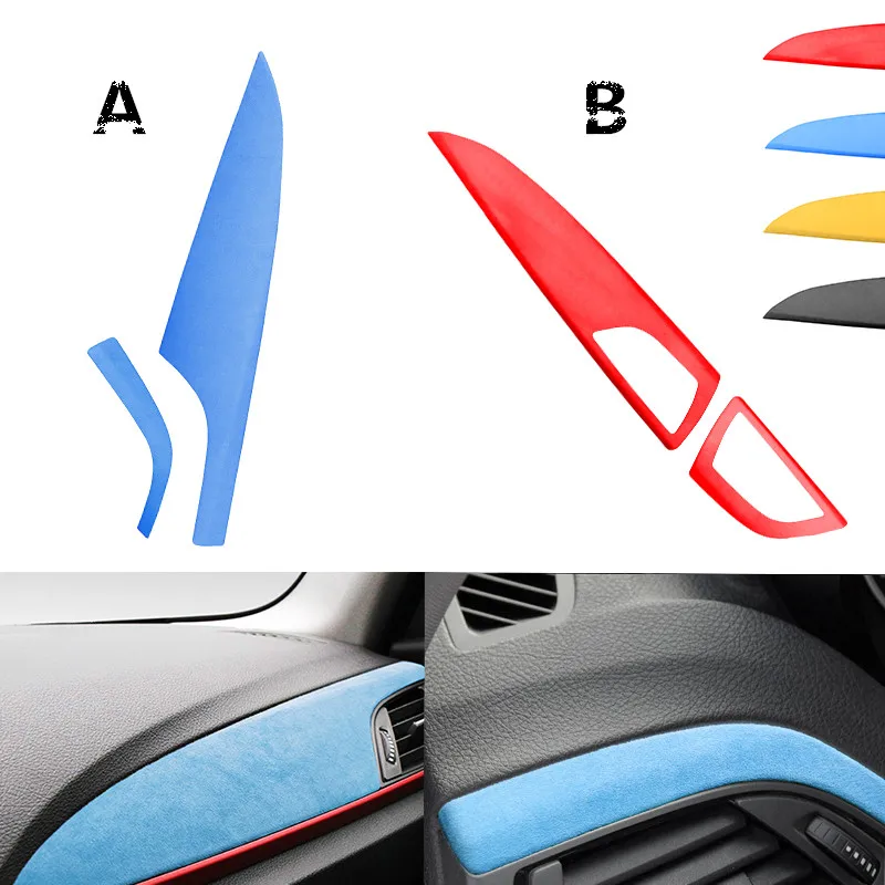 

Замшевая пленка для BMW F20, F21, F22, F23, 1, 2 серии 2012-2016, внутреннее формование, автомобильная наклейка на приборную панель, декоративная панель, на...