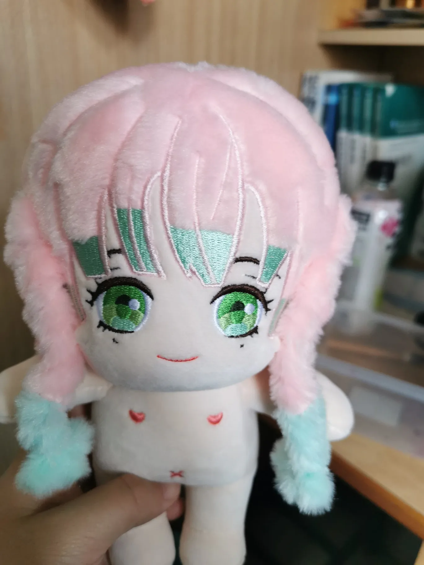 

Anime Demon Slayer Kimetsu no Yaiba Kanroji Mitsuri Cute Plush Stuffed Change Clothes 20cm Dolls Toy Cosplay Plushie Xmas Gift