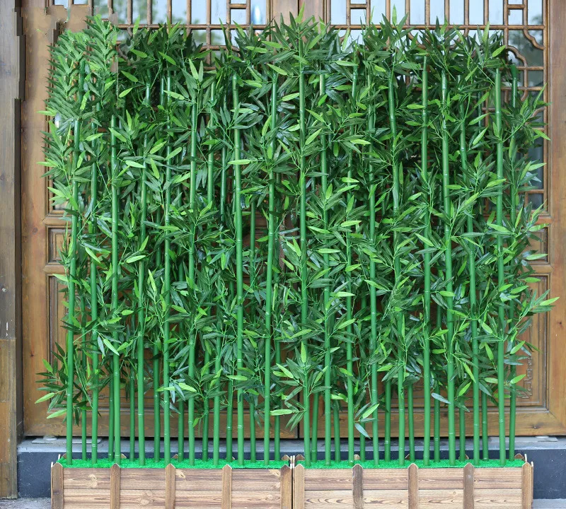 Искусственные растения 10 шт 200 см/250 см зашифрованный искусственный бамбук