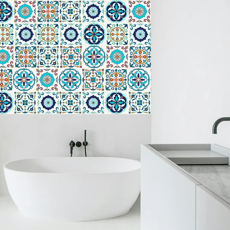 Самоклеящиеся марокканские фотообои ПВХ маслостойкие водонепроницаемые для