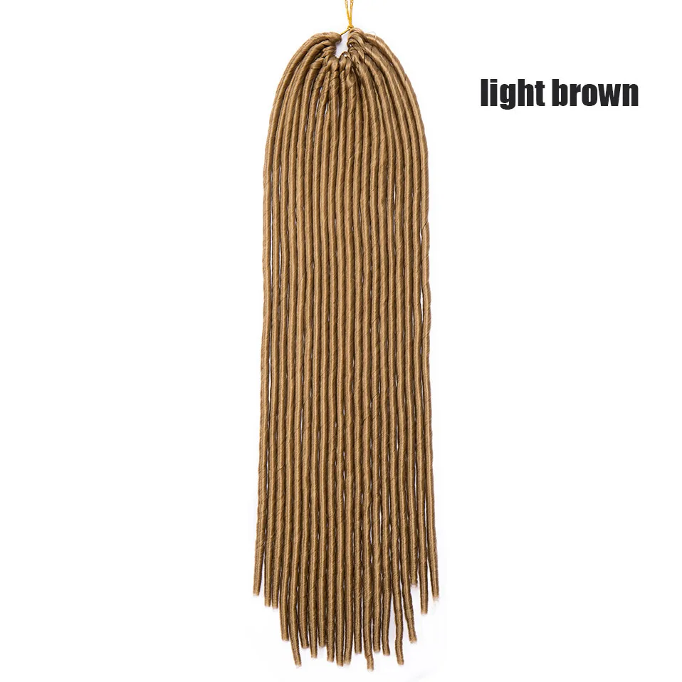 light brown BENEHAIR, Омбре, вязанные крючком волосы, искусственные Локи, синтетические вязанные волосы для наращивания, богиня, косички, искусственные волосы для черных женщин - Цвет: light brown