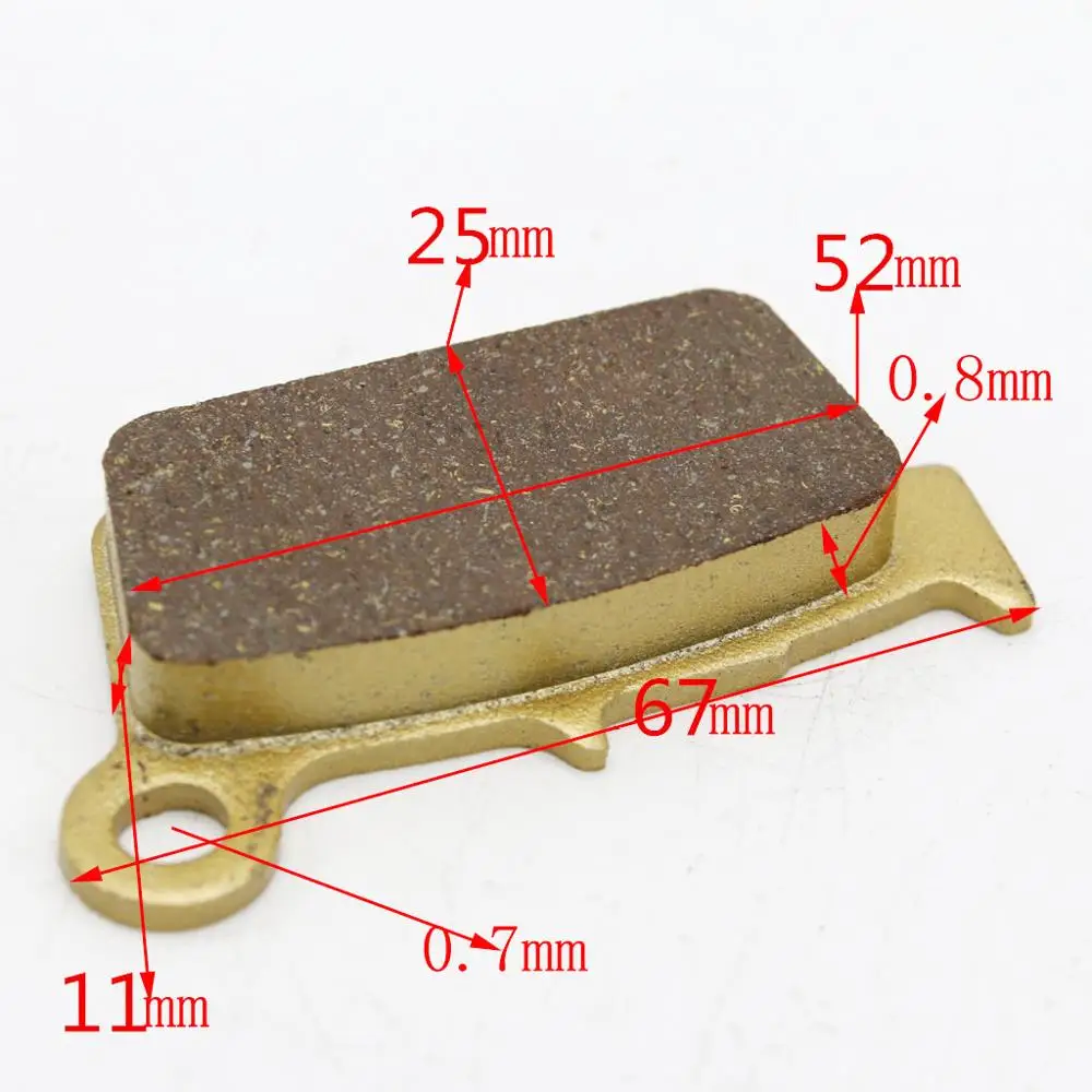 Детали для двигателя TDPRO тормозные диски колодки передние и задние мотоциклов