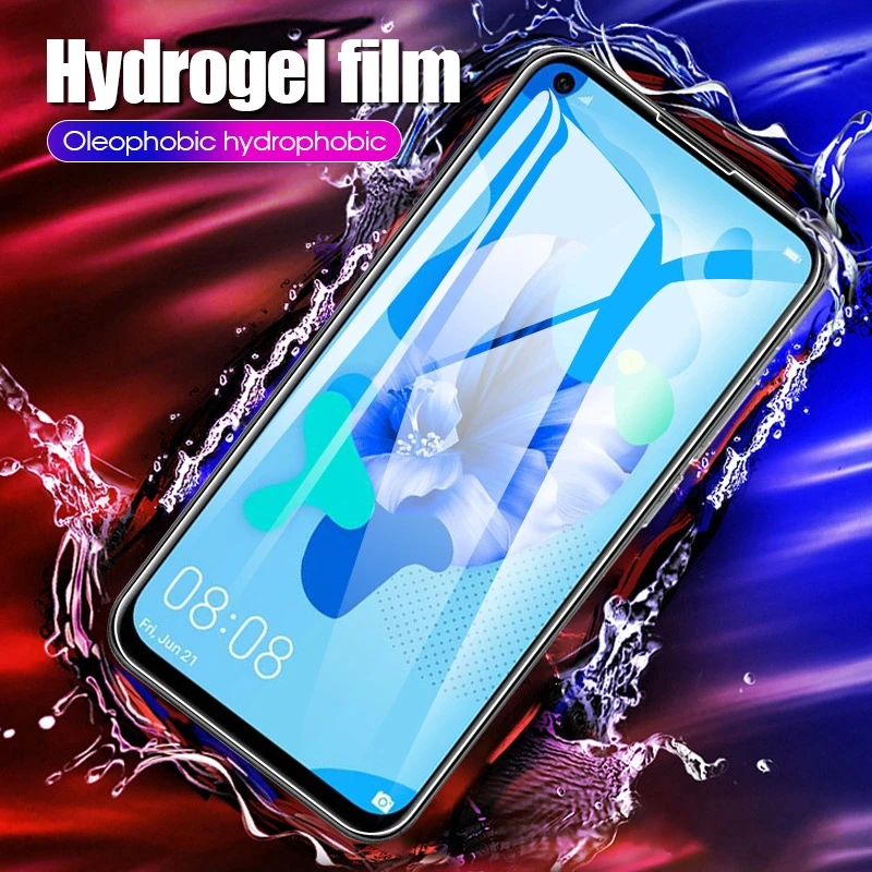 Гидрогелевая мягкая пленка Прозрачный чехол для Honor 10 lite экрана телефона Huawei P Smart