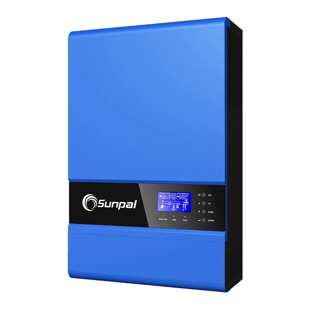 Горячая Распродажа 5000 Вт Гибридный Mppt солнечный инвертор 1KW 2KW 3KW 4KW 5KW Чистая