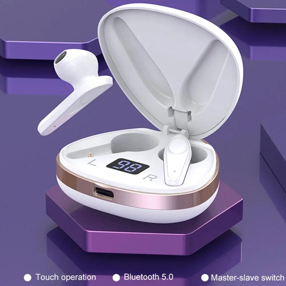 

X19 Bluetooth 5,1 Цифровые сенсорные наушники-вкладыши беспроводные наушники для спорта и отдыха