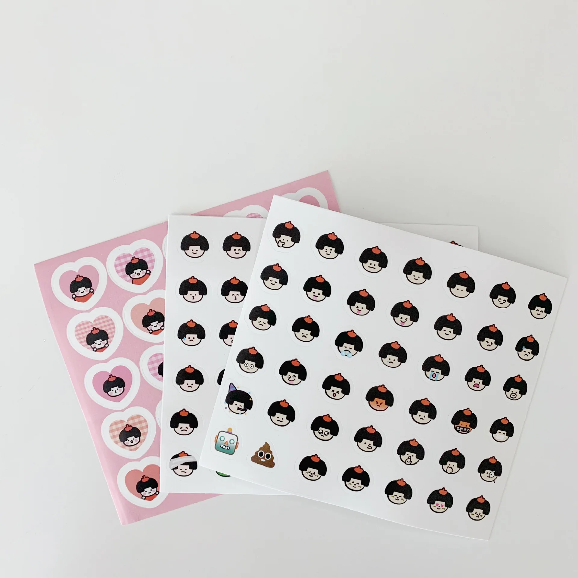 Корейские милые наклейки в стиле Ins кунг фу для девушек с героями мультфильмов