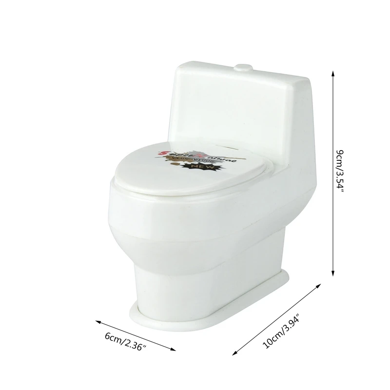 

Mini Funny Spray Water Toilet Closestool Joke Novelty Gag Toys For Children Prank Whole Toy Desktop Decoration
