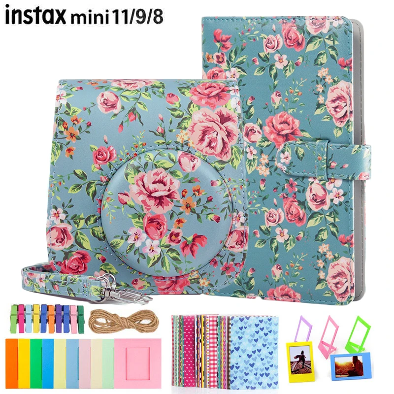 Аксессуары комплект для Fujifilm Instax Mini 11 мгновенная пленка камера с наплечной