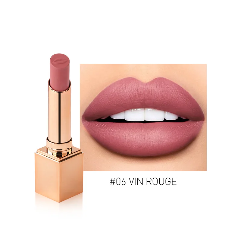 

STAGENIUS Makeup Lipstick Matte Glossy Waterproof long-lasting Cosmetic Lipstick nude 12 Colors lip tint batom