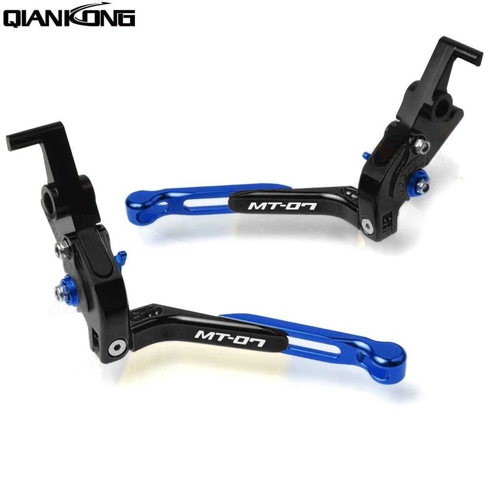 For YAMAHA MT07 MT 07 MT-07 2014 2015 2016 2017 2018 Motorcycle CNC Adjustable Folding Brake Clutch Levers handle | Автомобили и