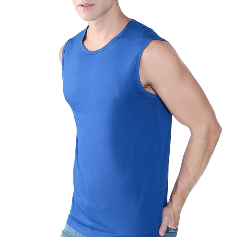 

Summer tank top men 5XL 6XL 7XL Bust 160cm Plus size casual men tank tops