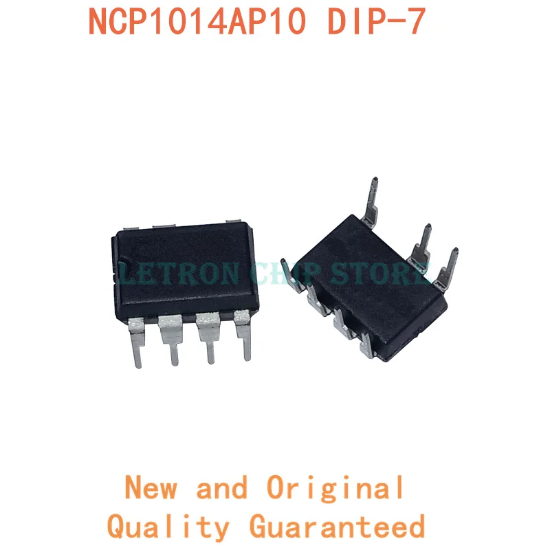 Новый и оригинальный чипсет IC NCP1014AP100G DIP7 NCP1014AP10 P1014AP10 DIP-7 DIP 10 шт. - купить по