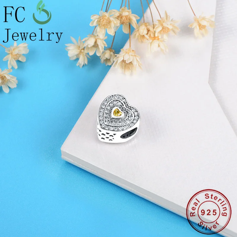 FC ювелирные изделия подходят оригинальный бренд Шарм браслет серебро 925 пробы