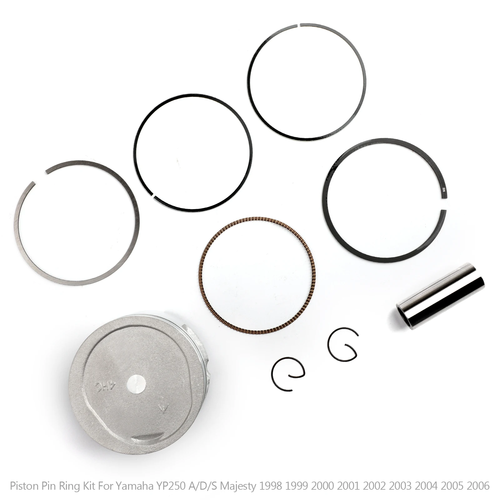 Artudatech размер отверстия STD 69 мм поршневой комплект для 1998-2006 Yamaha YP250 4HC YP 250 Majesty