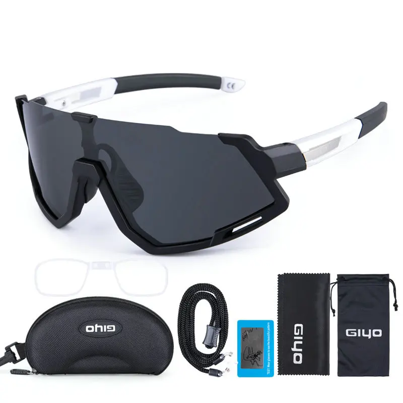 

GIYO Cycling Bicycle Glasses Polarized Windproof Outdoor Man'Sunglasses Sports Eyewear Running Protection Goggles Bike Equipment