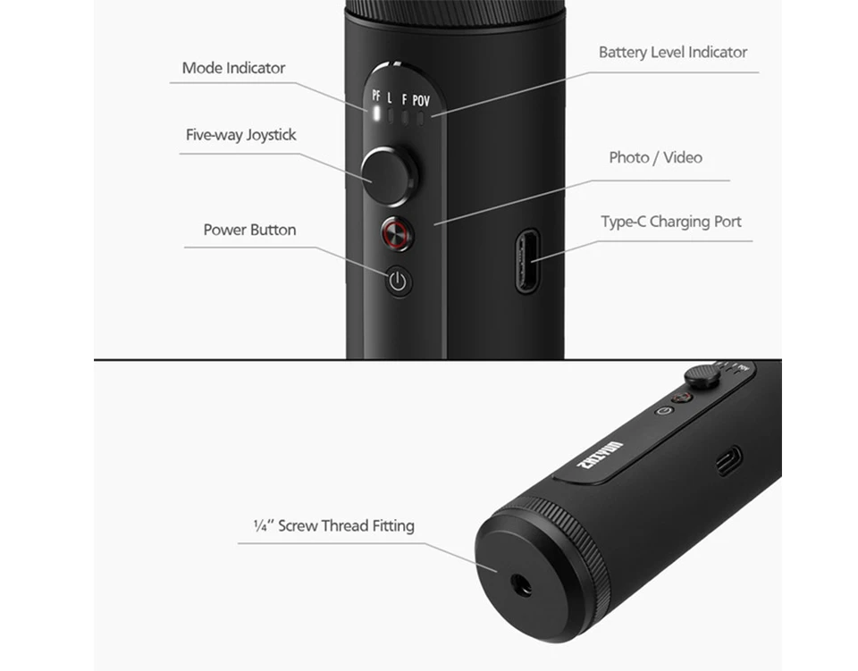 ZHIYUN официальный Гладкий Q2 карданный по-настоящему Карманный усовершенствованный мобильный ручной стабилизатор для iPhone XS/samsung/huawei/Redmi VS OSMO