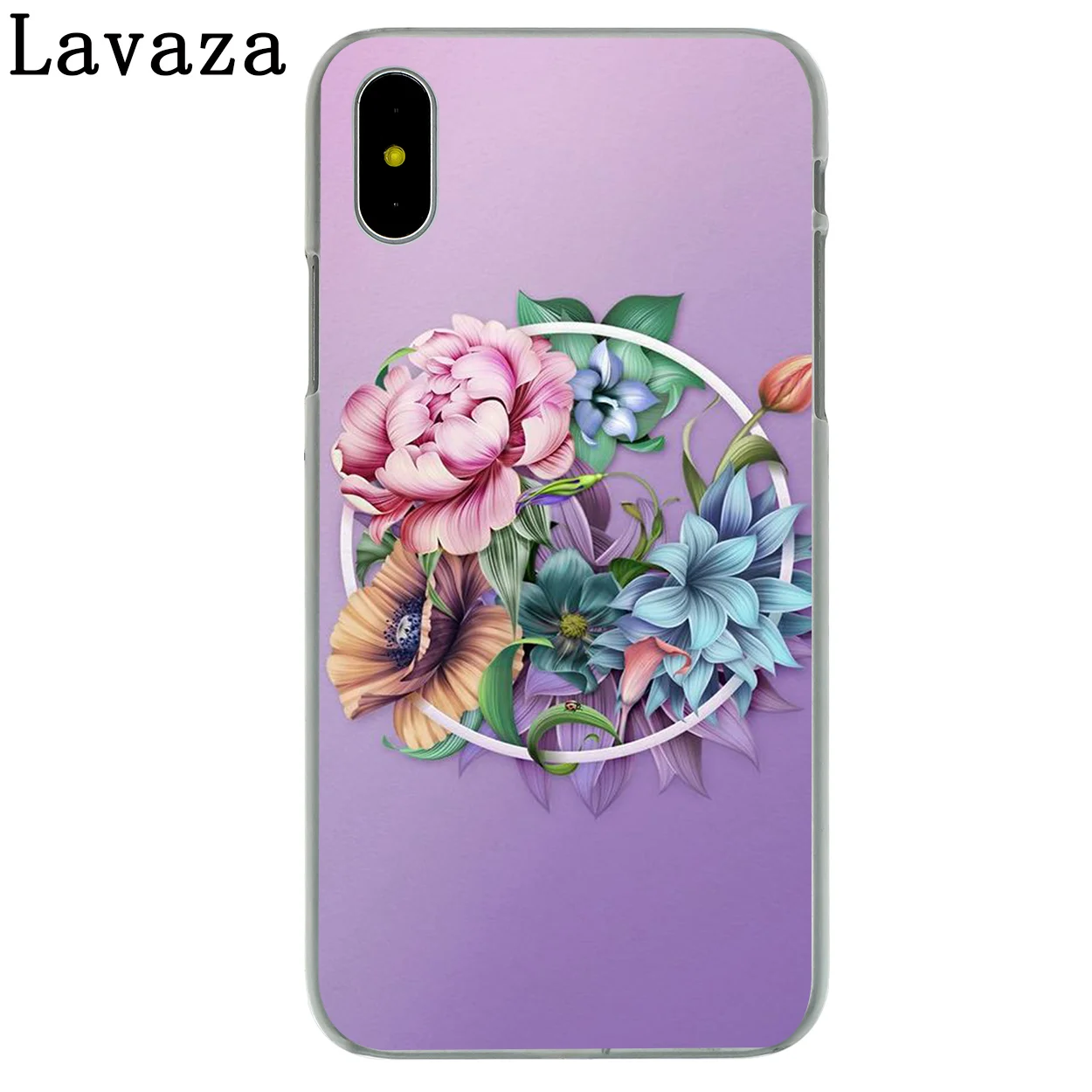 Lavaza цветы жесткий чехол для телефона iPhone 4 5 5C 6 6plus 7 8plus X XS XR 11 11pro Max | Мобильные