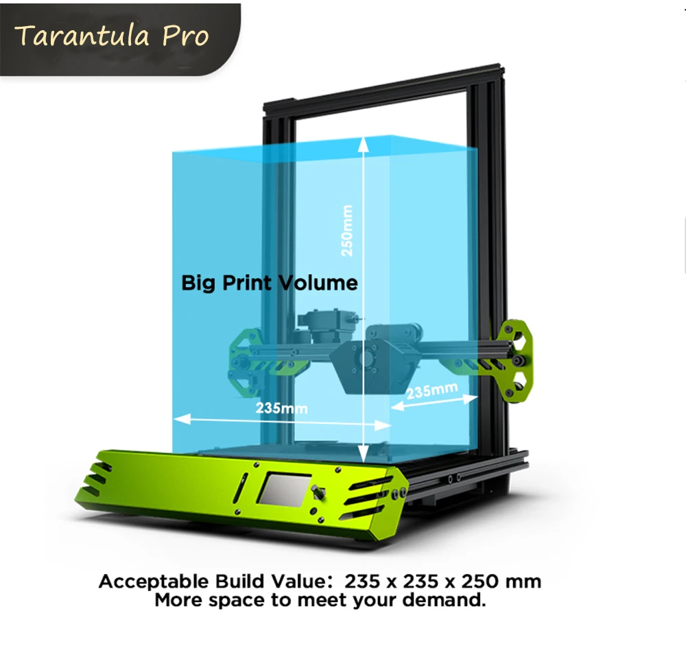 Набор для 3D-принтера Tarantula Pro DIY 3D-принтер с большой печатной платформой I3 |