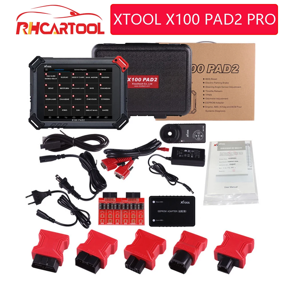 XTOOL X100pad2 pro X100 PAD2 с для VW 4th 5th лучше чем X300 Pro3 специальная функция DHL Бесплатная