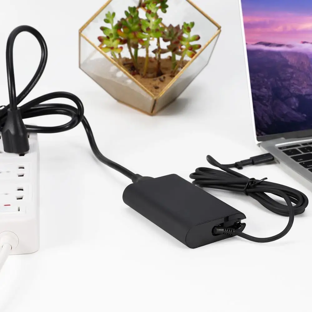 Новый блок питания USB Type C мощностью 65 Вт адаптер переменного тока для Dell LA65NM170