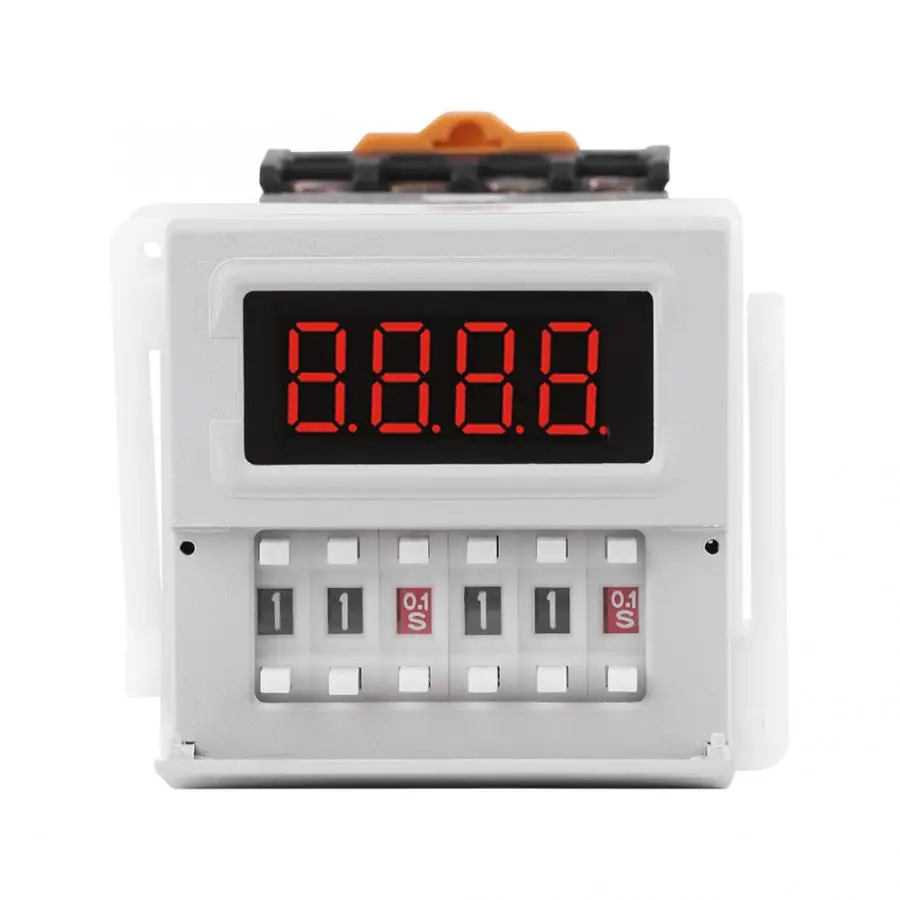 AC/DC 24 240V Цифровой время цикла таймер переключатель реле за запозданиевремени ZYS48 S