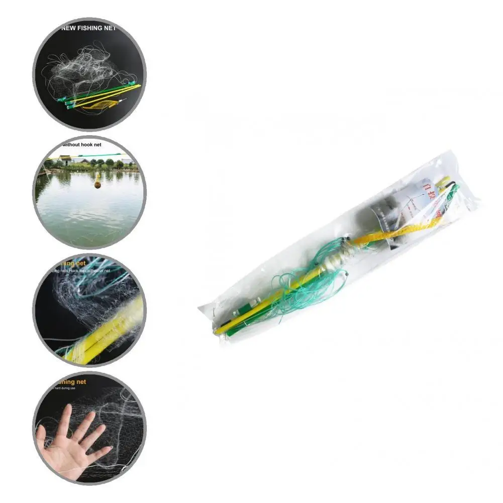 Портативная Весенняя рыболовная сеть с нежной текстурой для озера | Спорт и