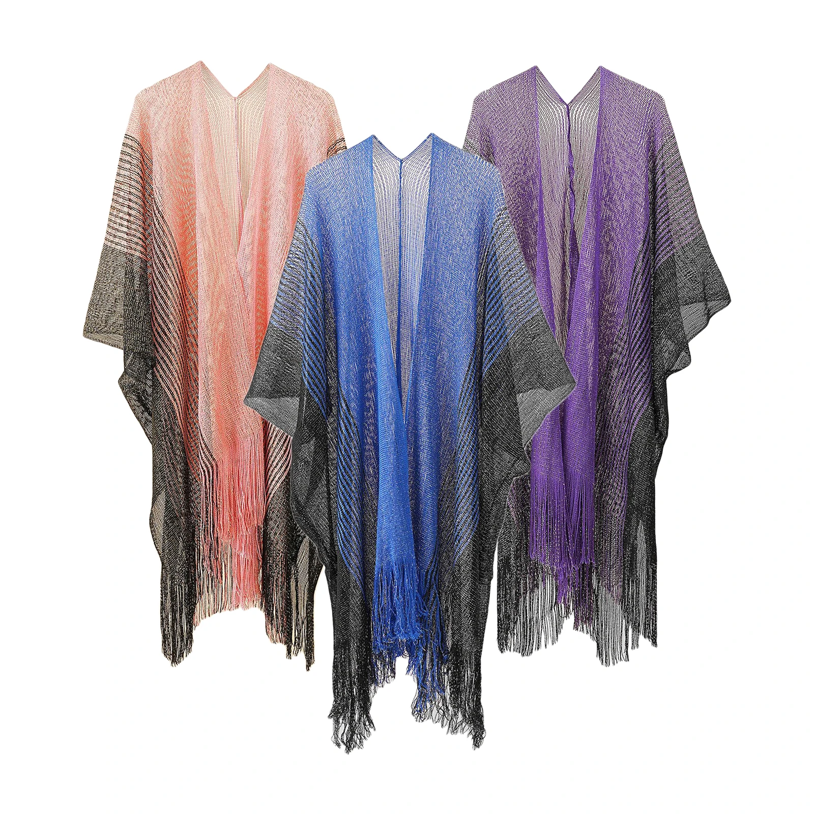 

Women Cover Ups Open Front Thin Kimono Lightweight Swimsuit Wrap Top Shirt