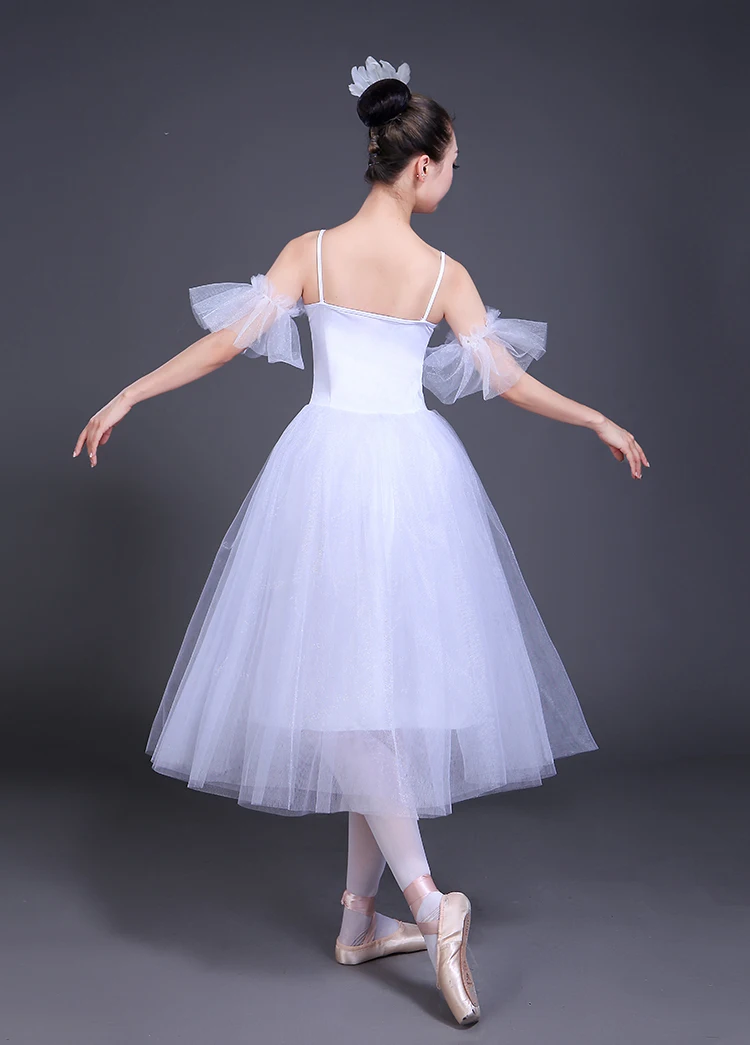 Женская одежда для балета и представлений танцевальная взрослых однотонная