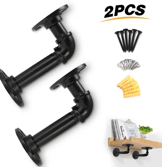 COMBUYFIT 2 шт. 8x15 см кронштейн для труб железный промышленный Монтажный держатель