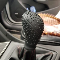 universal silicon car gear shift knob cover anti skid automatic transmission gear lever shift knob protector styling accessories