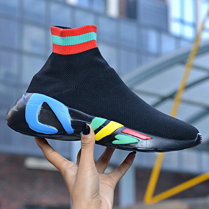 2020 Women Speed Runner Walking Shoes Knit Ankle BOOts Sock Sneakers Outdoor Sports Bounce Triple Breathable Designer Trainers | Спорт и