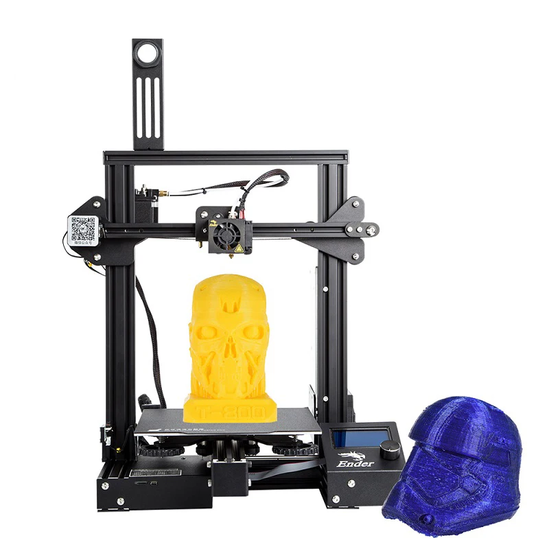 Ender 3 Pro Ender 3 3D принтер DIY набор большой размер печати I3 мини Ender-3/Ender-3 профессиональный принтер 3D Creality 3D принтер Продолжительная мощность печати - Цвет: Ender 3 Pro