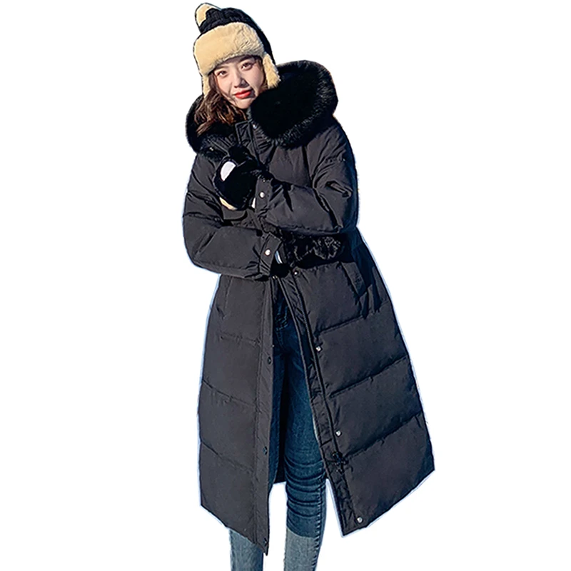 Зимнее пальто ins супер огненная зимняя одежда 2020 Новинка куртка на белом утином