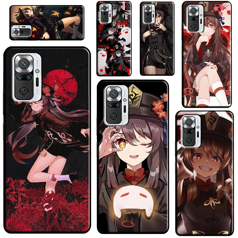 

Genshin Impact Hutao For Xiaomi Redmi Note 11 Pro 7 8 9 9S 10S 11S Note 10 Pro Case For Redmi 9C 9T 9A 10 Cover