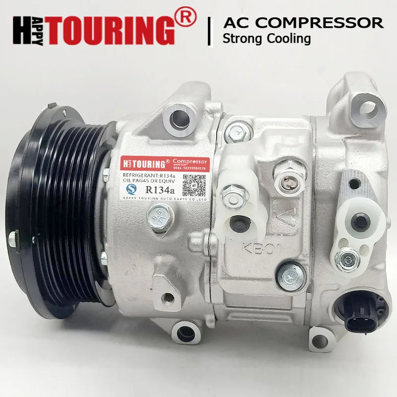 

7SEH17C AC Compressor for TOYOTA HIGHLANDER VENZA 2.7L 2009-2016 883100T020 88310-0T020 4472602352 8831048250 8831048240