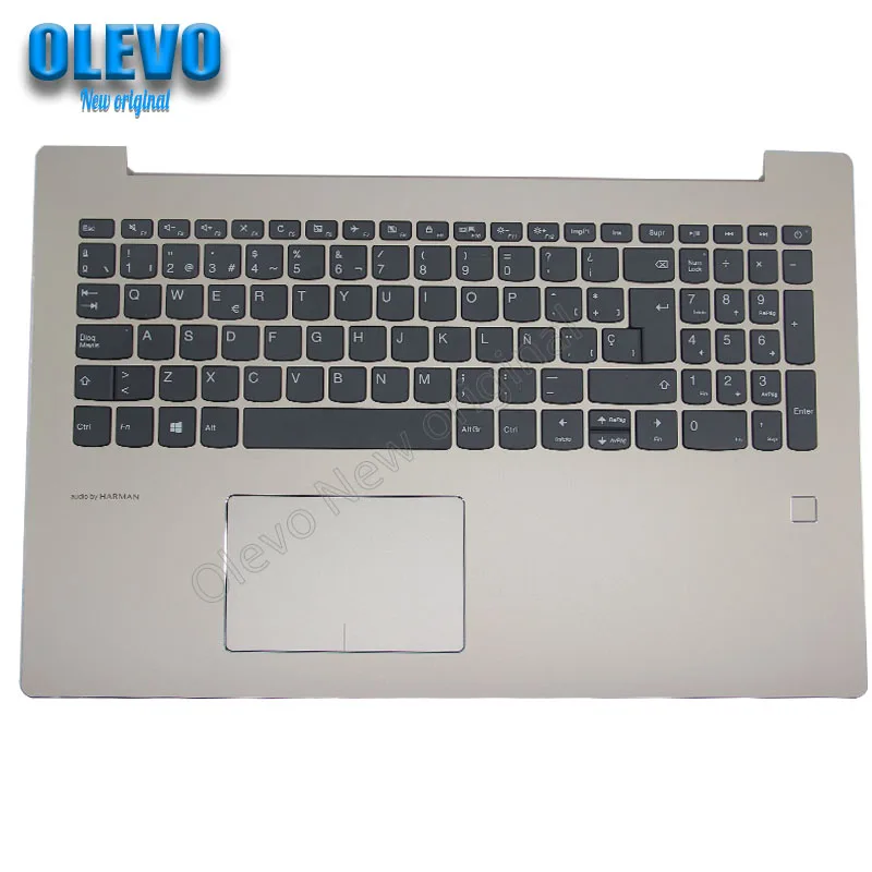 Оригинальная новая испанская клавиатура для Lenovo Ideapad 520-15 520-15IKB с золотой