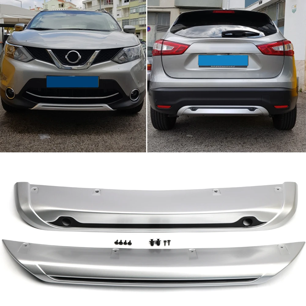 Для Nissan Qashqai Dualis J11 2014 2015 2016 2017 ABS автомобильный передний и задний бампер