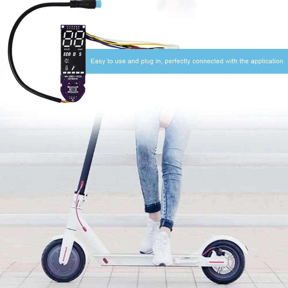 Обновленная приборная панель M365 Pro для M365/Pro скутера BT печатная плата с крышкой