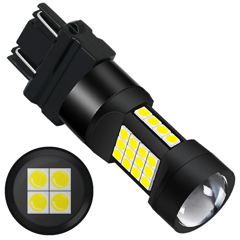 Светодиодный фонарь заднего хода 1 шт. лампа поворотного сигнала T25 3157 3156 P27/7 Вт T20