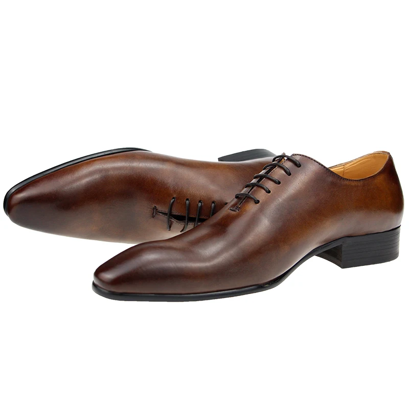 

Men Shoes Genuine Leather Shoe Men Designer Sapatos Para Hombre Dress Wedding Shoe Fits True To Sizetos De Take Your Normal Size
